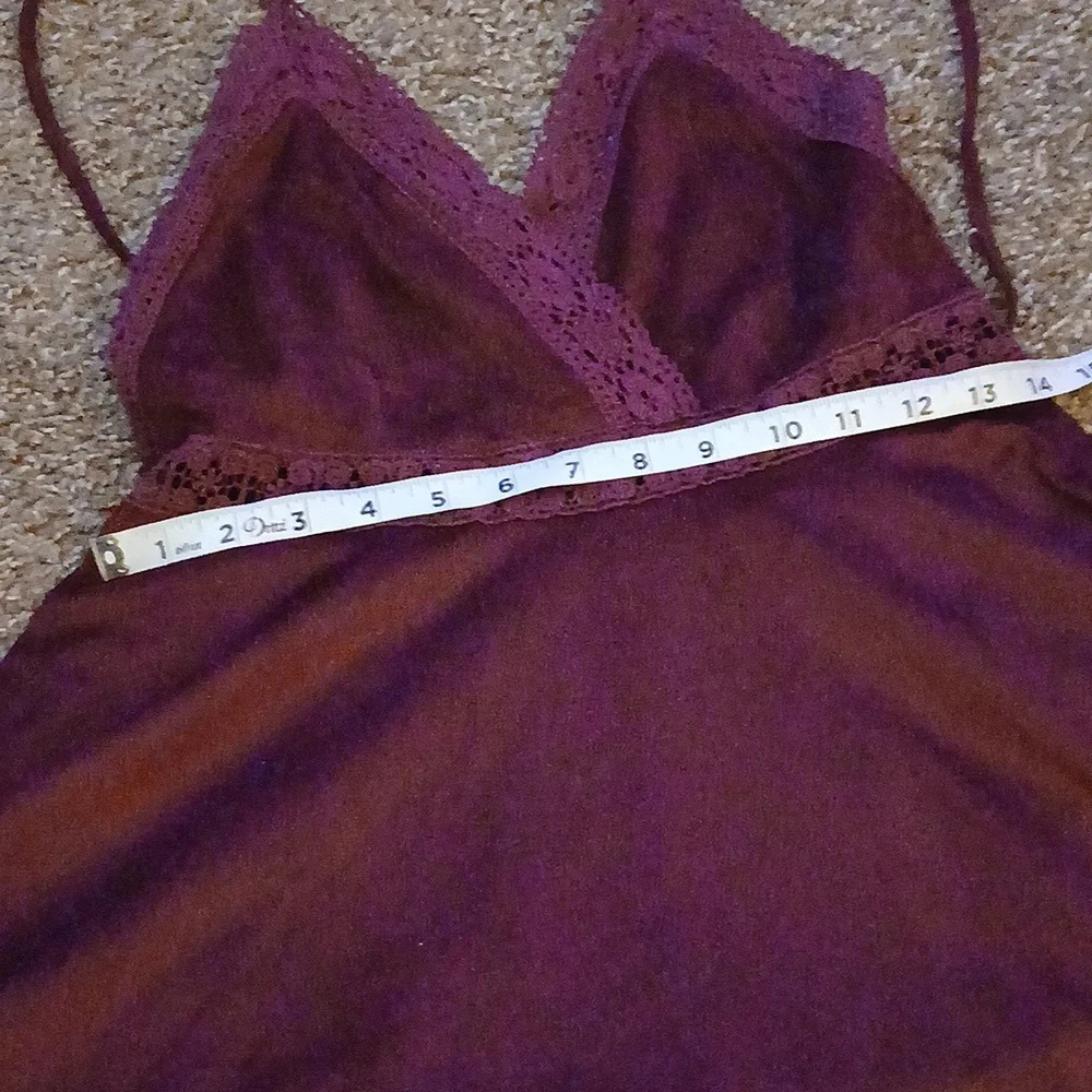 Flying Tomato Burgundy Wine Boho Mini Dress Size Medium - Picture 16 of 16